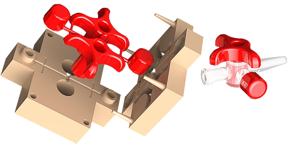 Mold For Valve Handles