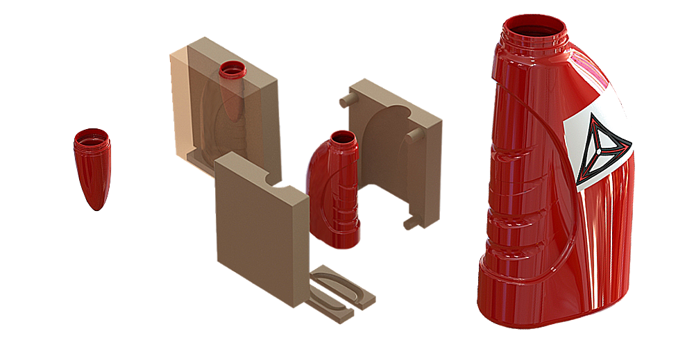 Motor Oil Blow Mold