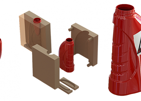 Motor Oil Blow Mold